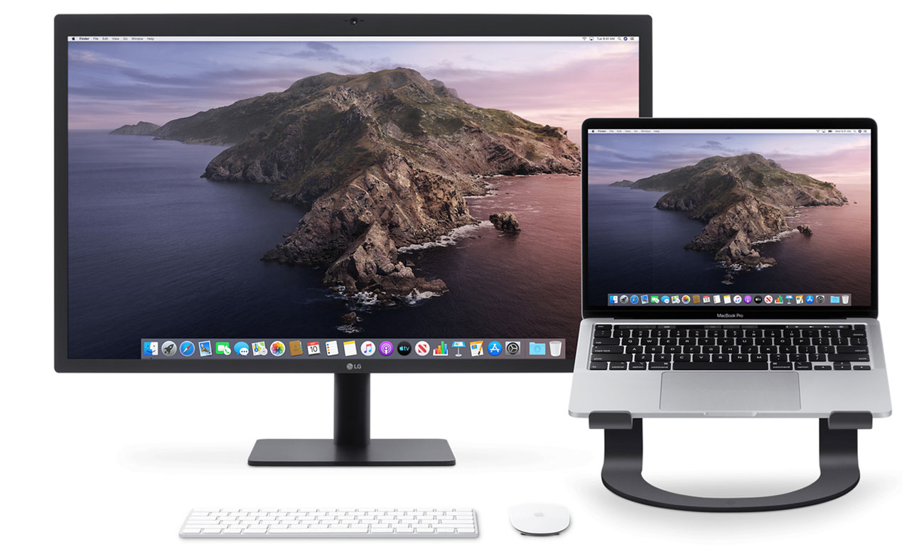 Twelve South Curve aluminiowa podstawka do MacBook czarny - Laptop